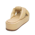 Mule Feminina SCHUTZ ref. FLATFORM BEGE - VintedoisK