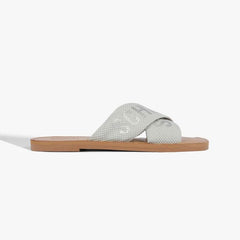 Rasteira Tecido Cinza S 20889 0004 0088 Schutz