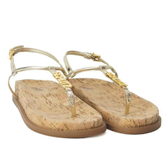 PAPETE PALHA TIRA DOURADA LOGO S 21564 0182 0004 SCHUTZ - Vintedoisk