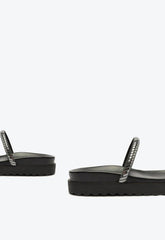 PAPETE PRETA DUAS TIRAS BRILHO S 20733 0163 0002 SCHUTZ - Vintedoisk