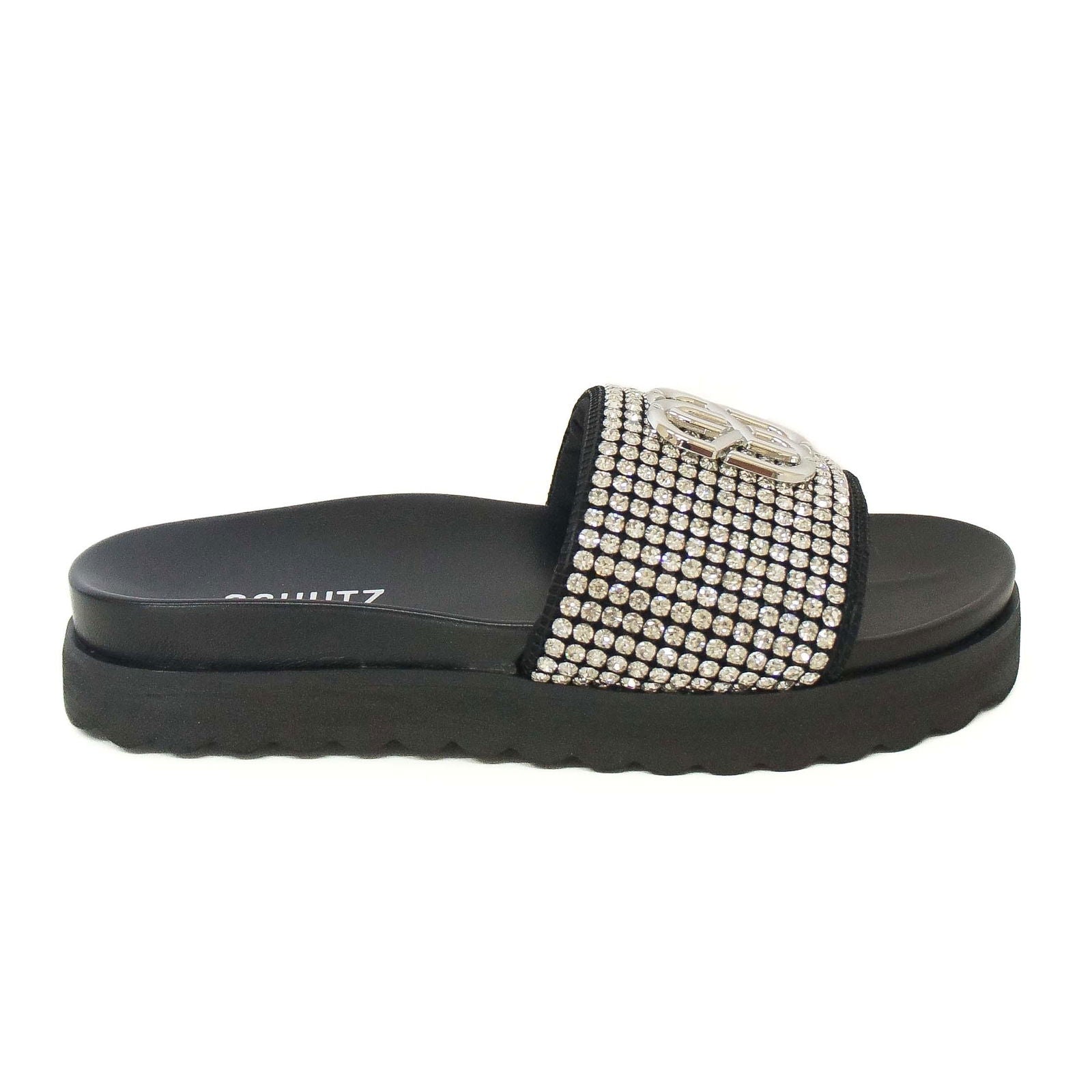 PAPETE PRETA LOGO PEDRARIA BRILHANTE S 20733 0185 0001 SCHUTZ - Vintedoisk
