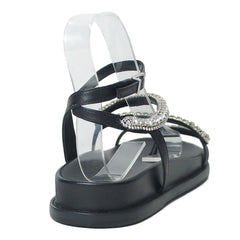 PAPETE PRETA TIRA DE COBRA PEDRARIA S 21564 0147 0001 SCHUTZ - Vintedoisk