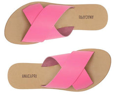 RASTEIRA TIRAS CRUZADAS ROSA C 30014 0004 0195 ANACAPRI - Vintedoisk