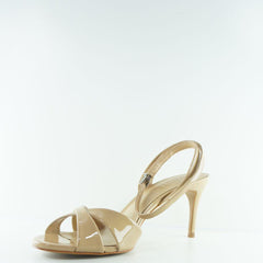 SANDÁLIA CRUZADA SALTO BICO FINO NUDE S 20884 0057 0004 SCHUTZ - Vintedoisk