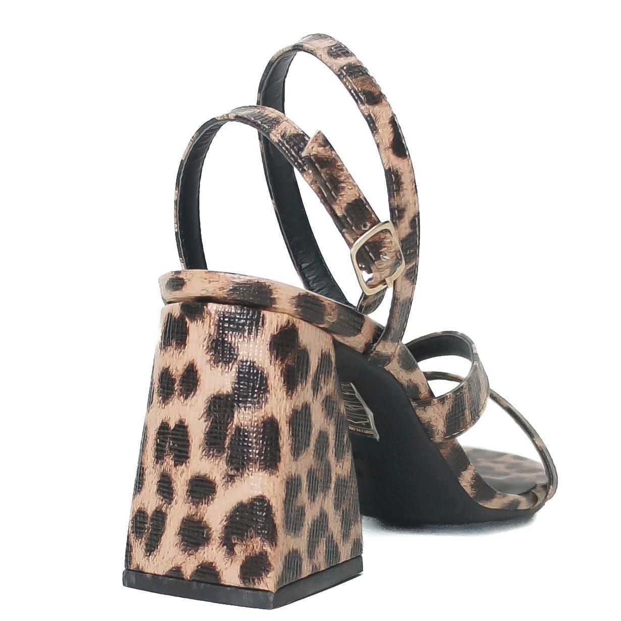 SANDALIA DIANA SALTO ANIMAL PRINT 380.053 SPECCHIO - Vintedoisk