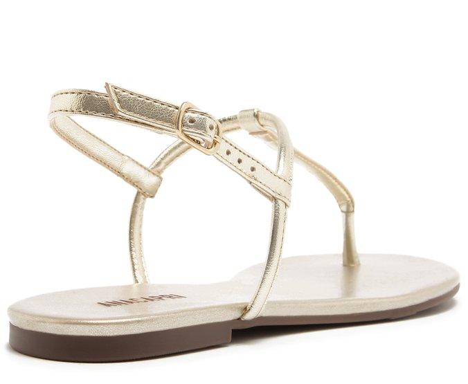 Sandália Feminina ANACAPRI ref. DOURADA SLIM - VintedoisK
