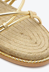 SANDÁLIA NATURAL AMARRAÇÃO DOURADA S 20402 0034 0001 SCHUTZ - Vintedoisk