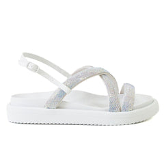 SANDÁLIA PAPETE BRANCA GLAMOUR  C 30380 0068 0006 ANACAPRI - Vintedoisk