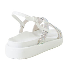 SANDÁLIA PAPETE BRANCA GLAMOUR  C 30380 0068 0006 ANACAPRI - Vintedoisk