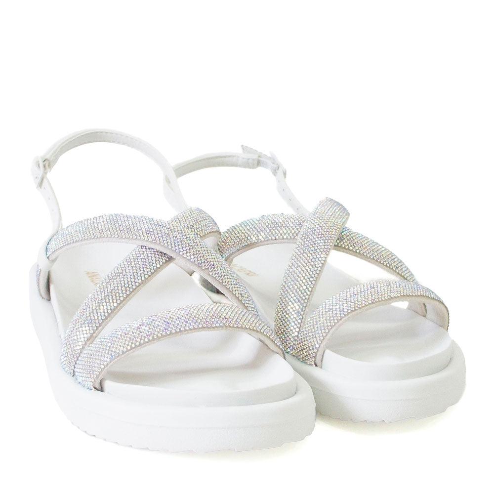 SANDÁLIA PAPETE BRANCA GLAMOUR  C 30380 0068 0006 ANACAPRI - Vintedoisk