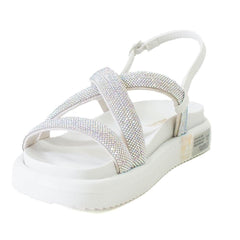 SANDÁLIA PAPETE BRANCA GLAMOUR  C 30380 0068 0006 ANACAPRI - Vintedoisk