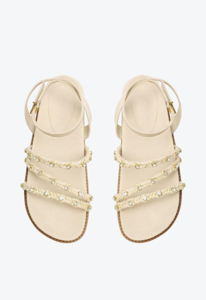 SANDÁLIA PAPETE COURO BRANCA S 21564 0186 0001 SCHUTZ - Vintedoisk