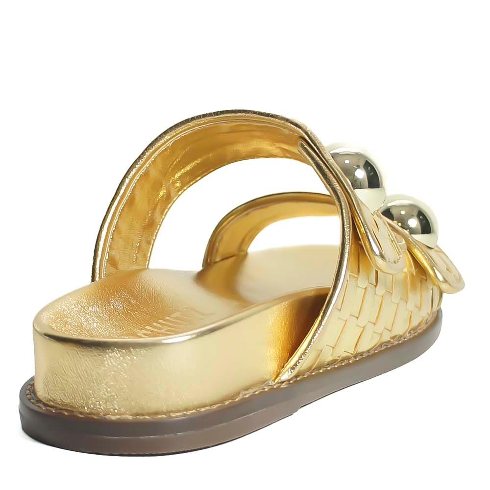SANDÁLIA PAPETE LIS DOURADA S 21564 0102 0003 SCHUTZ Imagem secundária do produto