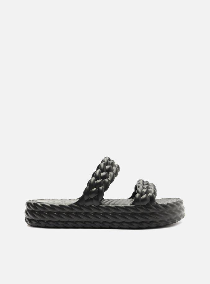 Sandália Feminina BRIZZA ref. PRETA FLATFORM - VintedoisK Imagem principal do produto