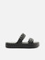 Sandália Feminina BRIZZA ref. PRETA FLATFORM - VintedoisK