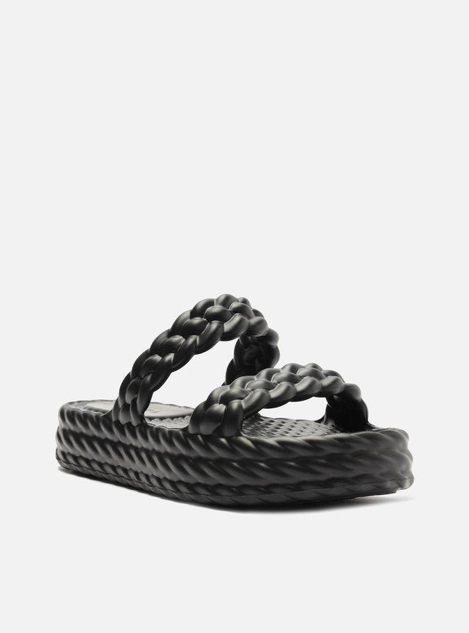 SANDÁLIA PRETA FLATFORM MARROCOS UP Z 19133 0001 0002 BRIZZA - Vintedoisk