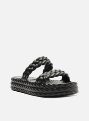 SANDÁLIA PRETA FLATFORM MARROCOS UP Z 19133 0001 0002 BRIZZA - Vintedoisk