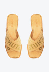 SANDÁLIA RASTEIRA DE X BEGE S 20889 0004 0089 SCHUTZ - Vintedoisk