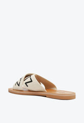 SANDÁLIA RASTEIRA DE X SCHUTZ LOGO BRANCA S 20889 0004 0001 SCHUTZ - Vintedoisk