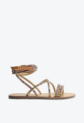 SANDÁLIA RASTEIRA EDITH PEDRAS COLORIDA S 21350 0042 0001 SCHUTZ - Vintedoisk