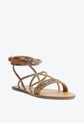 SANDÁLIA RASTEIRA EDITH PEDRAS COLORIDA S 21350 0042 0001 SCHUTZ - Vintedoisk