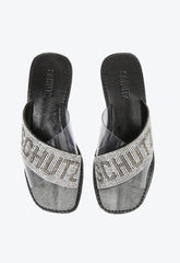 SANDÁLIA RASTEIRA LOGO VINIL PRETA S 20889 0049 0001 SCHUTZ - Vintedoisk