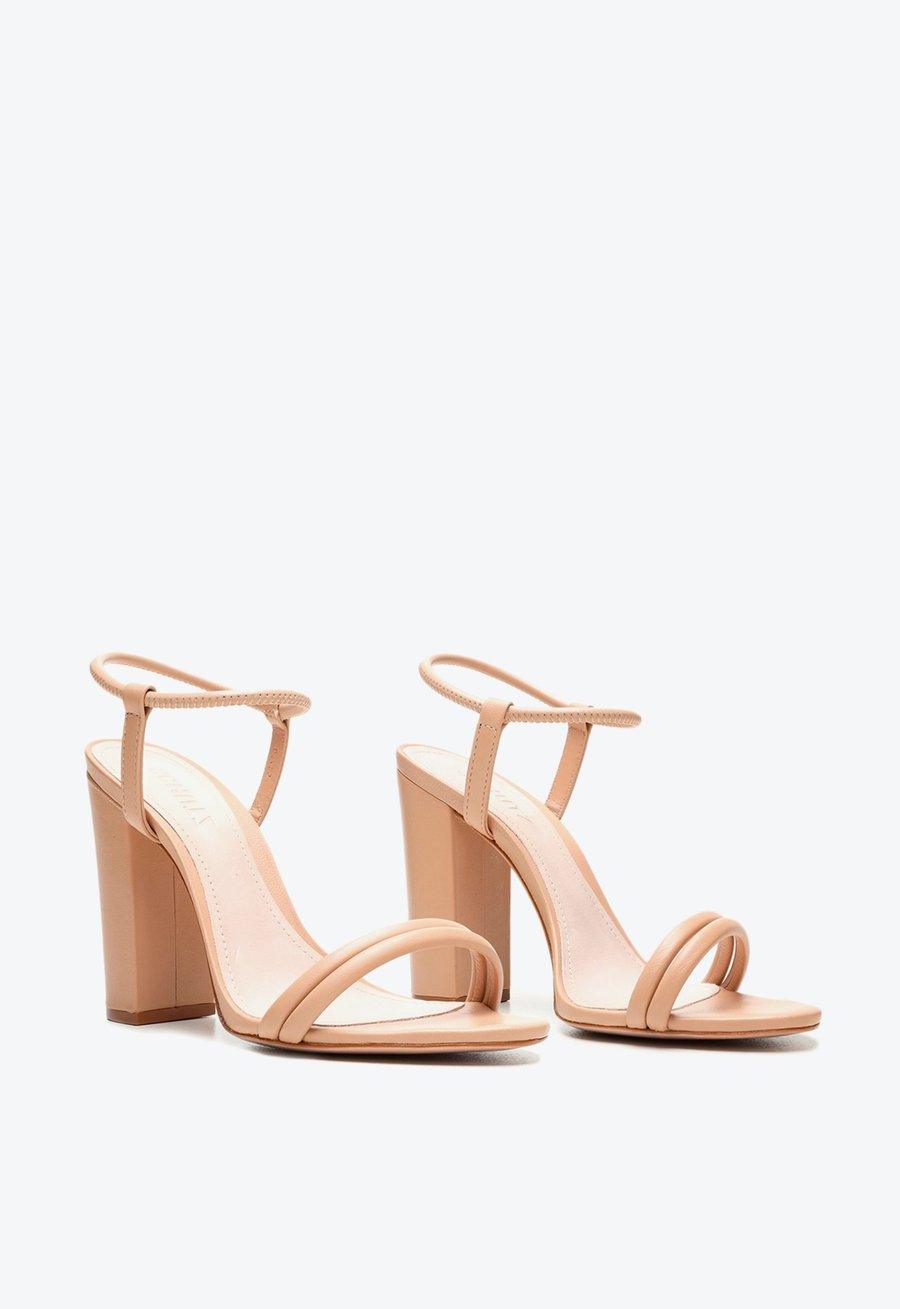 SANDÁLIA SALTO BLOCO COURO BEGE S 20148 0352 0043 SCHUTZ Imagem secundária do produto