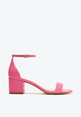 SANDÁLIA SALTO BLOCO MÉDIO PINK S 20001 0070 0169 SCHUTZ - Vintedoisk