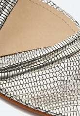SANDALIA SALTO CROCO TIRAS PRATA 34  S 21540 0001 0001 SCHUTZ - Vintedoisk