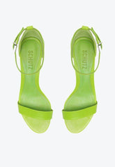 SANDÁLIA SALTO METALIZADA VERDE S 20001 0070 0180 SCHUTZ - Vintedoisk