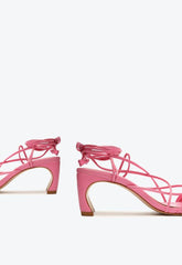 SANDALIA TESS MID AMARRACAO ROSA S 21542 0001 0002 SCHUTZ - Vintedoisk