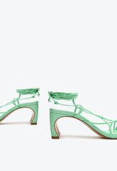 SANDALIA TESS MID AMARRACAO VERDE S 21542 0001 0006 SCHUTZ - Vintedoisk