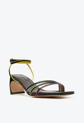 SANDÁLIA TESS MID TECIDO PRETA S 21542 0004 0002 SCHUTZ - Vintedoisk