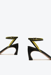 SANDÁLIA TESS MID TECIDO PRETA S 21542 0004 0002 SCHUTZ - Vintedoisk
