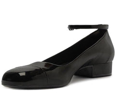 SAPATILHA BONECA PRETO VERNIZ SALTO BLOCO 38 C 30506 0011 0001 ANACAPRI - Vintedoisk