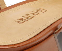 SAPATILHA BONECA SLINGBACK MARROM MILENA C 30574 0001 0004 ANACAPRI - Vintedoisk