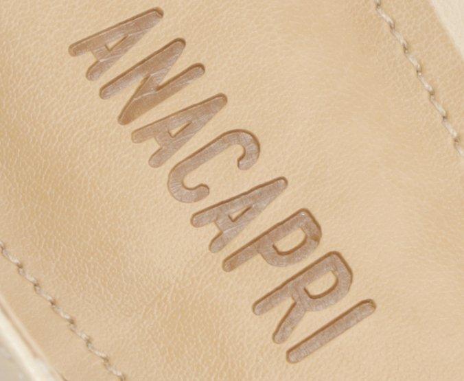 SAPATILHA SLINGBACK BICO FINO TACHAS BEGE C 30029 0337 0006 ANACAPRI - Vintedoisk