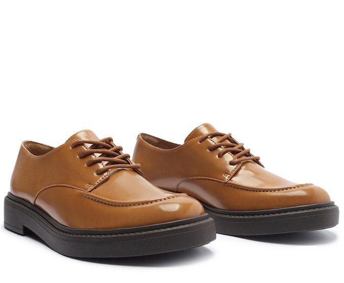 SAPATO OXFORD MARROM VERNIZ C 30272 0022 0006 ANACAPRI - Vintedoisk