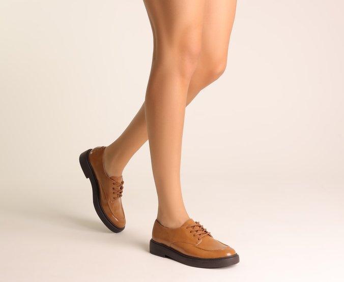 SAPATO OXFORD MARROM VERNIZ C 30272 0022 0006 ANACAPRI - Vintedoisk