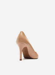 SCARPIN NUDE COURO BICO FINO SALTO MÉDIO A 10253 0001 0289 AREZZO - Vintedoisk