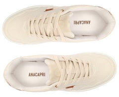 TÊNIS AC1119 BEGE E DOURADO C 30650 0002 0003 ANACAPRI - Vintedoisk