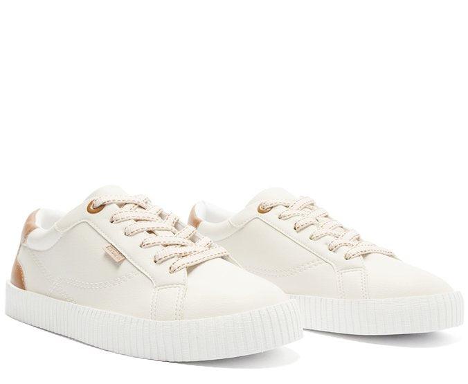 TÊNIS BRANCO E MARROM CLASSIC C 30505 0007 0002 ANACAPRI - Vintedoisk