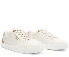 TÊNIS BRANCO E MARROM CLASSIC C 30505 0007 0002 ANACAPRI - Vintedoisk