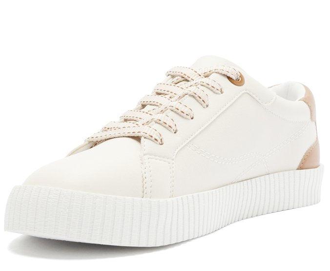 TÊNIS BRANCO E MARROM CLASSIC C 30505 0007 0002 ANACAPRI - Vintedoisk