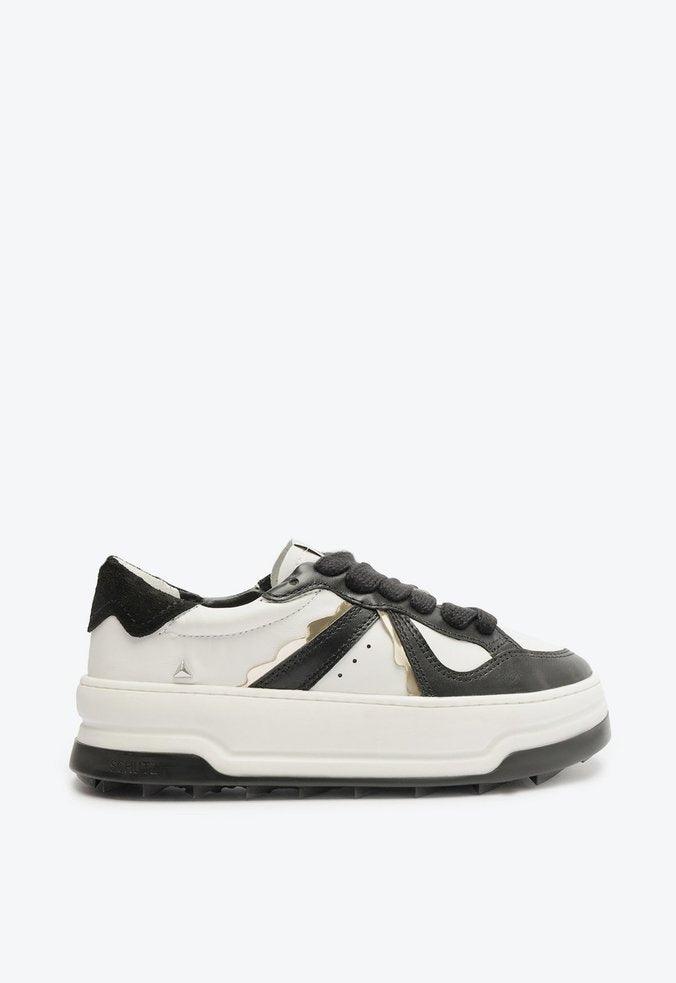 TÊNIS BRANCO E PRETO DET CAMURÇA S 21854 0002 0001 SCHUTZ - Vintedoisk
