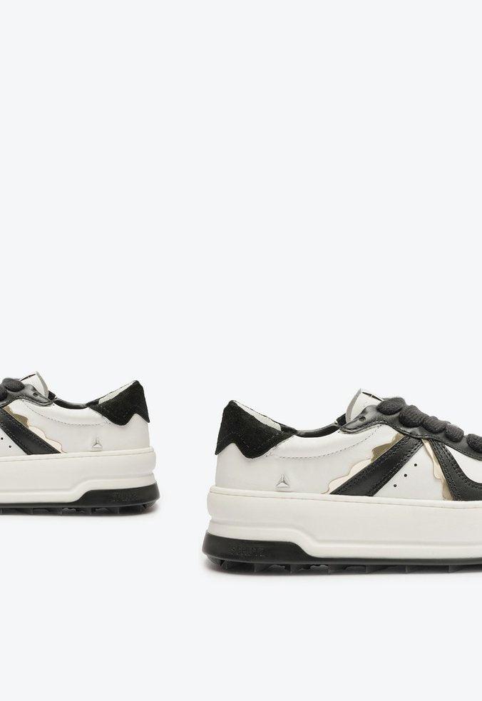 TÊNIS BRANCO E PRETO DET CAMURÇA S 21854 0002 0001 SCHUTZ - Vintedoisk