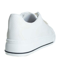 TENIS BRANCO SOLA ALTA LISTRA PRETA DANI C 30140 0034 0004 ANACAPRI - Vintedoisk