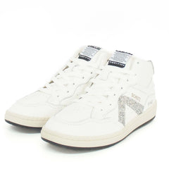 TÊNIS CANO ALTO ST MID COURO GLITTER BRANCO S 21853 0002 0006 SCHUTZ - Vintedoisk