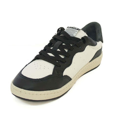 TÊNIS COURO BRANCO E PRETO GLITTER S 21853 0001 0039 SCHUTZ - Vintedoisk