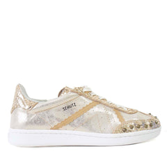 TÊNIS DOURADO SNAKE E SPIKES S 20226 0151 0004 SCHUTZ - Vintedoisk